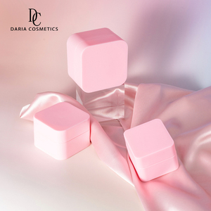 Venta al por Mayor de Tarros Cosméticos de Plástico Cuadrados de 5/10/<span class=keywords><strong>20</strong></span>/30/50G, Tarros de Plástico Rosa de Pared Simple para Cosméticos - Product Image 5