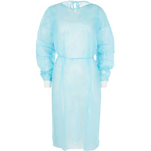 SJ Fabricant Non Tissé Médical De Protection Élastique Tricoté Poignets PP + PE Chemises D'hôpital Isolation Jetable - Product Image 5