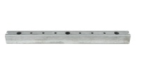 Raccords de profil d'armoire électrique Boîtier électrique Rittal tube carré en acier doux galvanisé Rittal