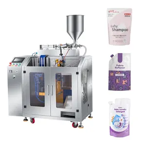 New Style Multi-function Paste Machine For Small Cosmetic Business Liquid Detergent Shampoo Filling And Sealing Machine