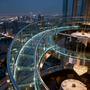 Bảo mật cao Tempered kính nhiều lớp xây dựng bức tường rèm, do skywalks kính, thang cuốn, bức tường rèm và cửa sổ trần nhà - Product Image 1