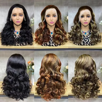 Perruque frontale HD sans colle, prête à porter, 13x4, avec dentelle pré-coupée, cheveux humains vietnamiens lisses, cuticules alignées