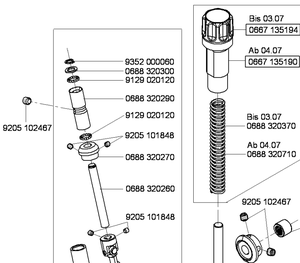 0688 320300 Disco per Durkopp D888, 888, 887, 838, 884 - Product Image 4