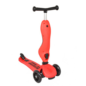 Patinete para Niños 3 en 1, Triciclo para Edades de 3 Años en Adelante, Ligero, Sin Motor, Modelo Pequeño, Verde Bosque, Rojo, Azul Flor de Ciruelo - Product Image 1