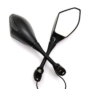 Rétroviseur intégré de <span class=keywords><strong>moto</strong></span> CNC, 7 pièces, miroir <span class=keywords><strong>avec</strong></span> clignotant, lumière Led - Product Image 5