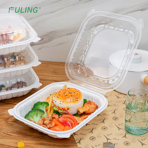 Fuling vỏ sò đưa ra thực phẩm <span class=keywords><strong>container</strong></span> trắng rõ ràng bản lề để đi mfpp <span class=keywords><strong>container</strong></span> - Product Image 6