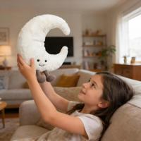 Peluches Jelly Cat Moon, peluches douces Amuseables Moon, série Amuseables, objets Amuseables, jouets en peluche, cadeau idéal pour un anniversaire