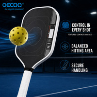 Raquette de pickleball en carbone pressé à froid, face en carbone brut, homologuée pour les tournois, vente en gros, USA Canada, fournisseur pour les magasins de sport
