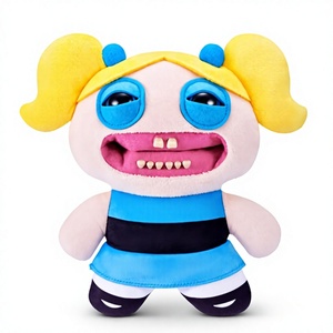 Peluche de Bubbles de 10 cm de las Chicas Superpoderosas - Divertido monstruo feo de peluche con dientes humanos, hecho en China - Product Image 1