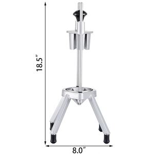 Manual <b>Vegetable</b> <b>Chopper</b> Slicer Efficient Fruit Block Lemon Orange Split Block Fruit <b>Vegetable</b> Slicer Potato Horn Cutter - Product Image 4