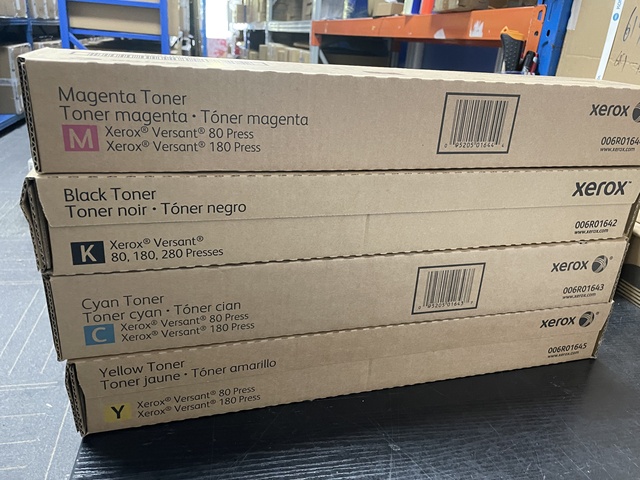 USA New Original Color Toner for Xerox Versant V80 V180 Toner Cartridges 006R01642 006R01643 006R01644 006R01645 Printer