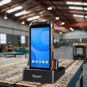 2Dスキャナー付き高性能<span class=keywords><strong>Android</strong></span> PDA端末、4G LTE、デュアルWiFi、4800mAhバッテリー、IP65シール - Product Image 1