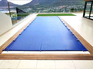 6*12m PVC robuste hiver pliant avec aluminium creusé souterrain rétractable <span class=keywords><strong>piscine</strong></span> bâches couverture de sécurité UV - Product Image 3