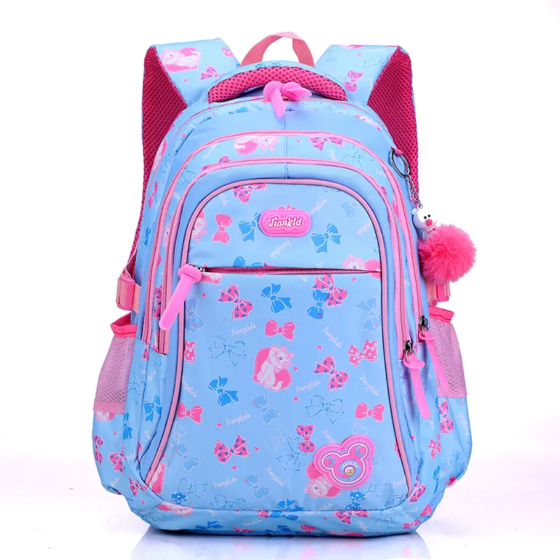 Yüksek kalite satmak iyi 2024 kawaii çocuklar sırt çantası kız sırt çantası çocuklar için güzel sevimli kelebek çocuk okul çantaları