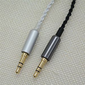 Cable para auriculares DIY con conector de 3.5mm, cable de cobre trenzado de PVC para reproductores MP3 - Product Image 2
