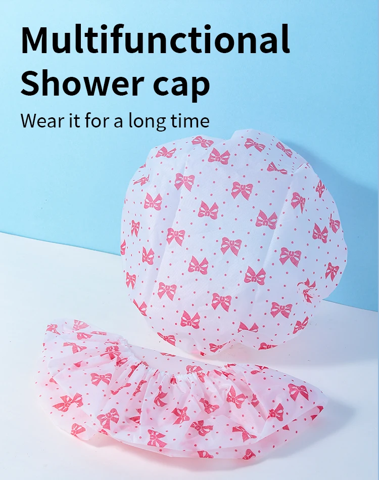 Reusable Shower Caps Custom Woman Soft EVA Baby Shower Cap For Eye And Ear Protection C0589
