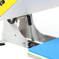 Presse à chaud semi-automatique magnétique 40x60cm (16x24 pouces) pour transfert par sublimation, nouvelle machine AIBA FMA460-4 220V/110V 1