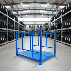 Système de rangement en acier robuste <span class=keywords><strong>pour</strong></span> pneus de camion personnalisés, étagères de garage professionnelles, équipement d'atelier industriel - Product Image 1