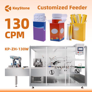 Máquina de Cartonado Horizontal Automática Multifunción para Bolsas de Azúcar, Sobres de Café en Polvo, Paquetes en Barra y Ampollas - Venta de Fábrica - Product Image 1