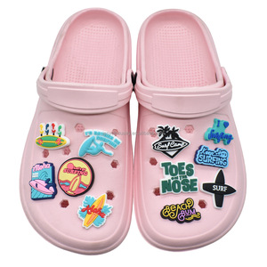Venta al por mayor <span class=keywords><strong>Aloha</strong></span> Sea Beach <span class=keywords><strong>Surf</strong></span> encanto promoción regalo dibujos animados playa fiesta zapato decoración accesorio amor <span class=keywords><strong>surf</strong></span> zuecos zapatos encantos - Product Image 2
