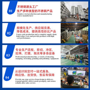 Plat carré en acier inoxydable 304, plateau alimentaire pour adultes et enfants avec couvercle, grande taille, couleur argent, motif uni Ly-011 - Product Image 4