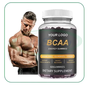 ASAP OEM Marque privée Créatine Bcaa Protéine Gommes gomme pré-entraînement Complément énergétique Gommes Bcaa aux acides aminés - Product Image 1