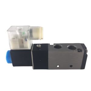 एयरटैक मानक 4v210 श्रृंखला एयर सोलेनॉइड वाल्व dc12v/24V A220v वायु विद्युत पायलट संरचना 5/2 रास्ता 1/8 "-1/2" पोर्ट आकार" - Product Image 2
