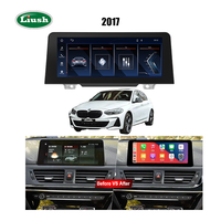 Linux 8.8 inci Liush Carplay Stereo GPS navigasi Multimedia untuk BMW 1 seri tiga kompartemen F52 2017 Radio layar sentuh