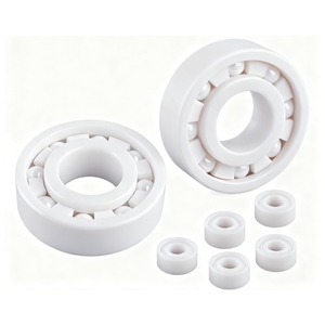 Roulement à billes à gorge profonde en céramique pleine en zircone ZrO2, fabrication en usine, 6015 75*115*20 mm - Product Image 4