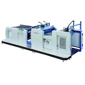 Máquina de laminación automática de película térmica de PVC BOPP, dispositivo mecánico de alta precisión, para papel y madera, 105-500gsm, 1050x820mm, PRY-SWAFM-1050