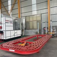 Équipement de réparation de chocs automobiles Kony / Banc de travail pour la réparation de châssis, Machine de redressage de châssis pour la réparation de véhicules accidentés