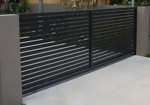 Hiện đại ngoài trời kim loại tự động điện trượt cổng cho nhà phía trước đường lái xe vườn cổng với điều khiển từ xa thiết kế - Product Image 6