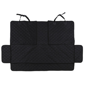 Pet Backseat Cover Universal Waterproof Stain Resistant Clip On Rectangle <b>Storage</b> Tray Pad For Car <b>Seats</b> - Product Image 1