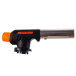 Briquet torche métallique réglable et rechargeable, coupe-vent, <span class=keywords><strong>pour</strong></span> barbecue extérieur, camping, <span class=keywords><strong>cuisine</strong></span>, allumeur au <span class=keywords><strong>gaz</strong></span> butane - Product Image 6