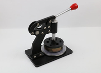 Nouvelle machine de découpe GSM pour tester le poids des tissus, échantillonneur de disques textiles, machine de découpe ronde, coupe-échantillons manuel pour équipement de test de poids