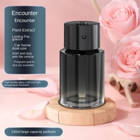 Diffuseur d'arômes intelligent pour voiture avec commande tactile en verre, fonction de purification de l'air et d'humidification, compatible avec les huiles essentielles, utilisation sur table avec batterie