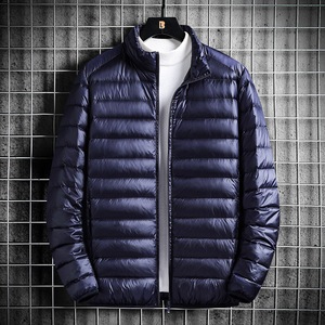 Veste d'hiver légère en duvet pour <span class=keywords><strong>homme</strong></span>, veste décontractée de haute qualité, <span class=keywords><strong>imperméable</strong></span> pour <span class=keywords><strong>homme</strong></span> - Product Image 4