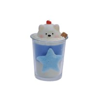 Vela de Cera de Soja con Forma de Perrito Cereza, Linda y Personalizada, Hecha a Mano, con Aroma, Regalo de Aromaterapia para Decoración del Hogar o Cumpleaños