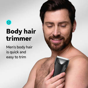 Fabrika fiyat elektrikli vücut bakım düzeltici erkekler için yeni topları düzeltici kasık düzeltici saç kesme aleti - Product Image 2