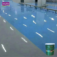 Pour peinture époxy liquide auto-nivelante sans solvant pour sol JD-1000 une durée de vie de 8 ans
