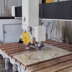 Zeus 4 trục động cơ kỹ thuật số đá CNC cầu Máy cắt/nhỏ 4 + 1 đá CNC Bảng điều chỉnh Saw - Product Image 5