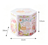 Boîtes en fer blanc personnalisées pour les fêtes, boîtes en métal pour cadeaux de Noël, Pâques, Halloween, pour emballer des bonbons et des biscuits