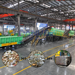 Équipement de tri des déchets municipaux pour le compostage des déchets alimentaires et le recyclage organique - Centrale de tri des déchets solides municipaux - Product Image 1