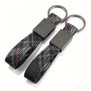 Porte-clés de voiture en ruban de nylon Oxford de haute qualité pour Benz Audi BMW Volkswagen, porte-clés en sangle, pendentif universel - Product Image 1