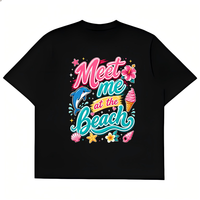 Transferts DTF personnalisés pour T-shirts, motifs estivaux, prêts à presser, vente en gros