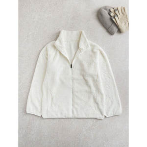 Flopi-Chaqueta de manga larga antipulgas para mujer en blanco - Product Image 1