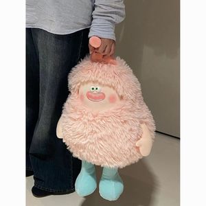 Vente en Gros ODM PP Coton Mignon Ludique <span class=keywords><strong>Petit</strong></span> Monstre Aux Cheveux Longs Jouets En Peluche Moche-Mignon Poupées En Peluche Tissu Extra-Doux Anniversaire - Product Image 3