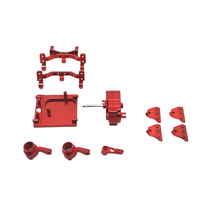 Lehoo Toys MN Model 1/12 MN99S Voiture RC Pièces de rechange en plastique pour mise à niveau Boîte de vitesses Amortisseur Grand kit