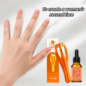 Produk baru 2024 pemijat tangan Mini genggam titik akupunktur tangan pemijat jari pemijat lelah jari pemijat jari