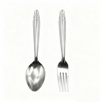 Ensemble de couverts en acier inoxydable durable, cuillère, fourchette, couteau, boîte cadeau pour mariage ou fête, directement de l'usine